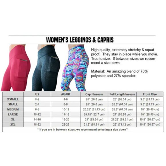 CVG - "Bump In The Night" Leggings NWOT (S) - Picture 6 of 6